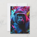 Search for gorilla thank you cards Nature