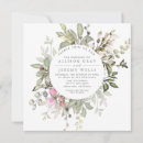 Search for flower square wedding invitations Blush