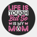 Search for breast cancer grunge pink ribbon stickers Charity