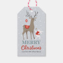 Search for cute reindeer gift tags Merry christmas
