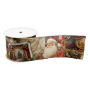 Search for victorian christmas ribbon Santa claus