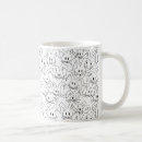 Search for black and white rabbit mugs Cute