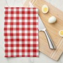Search for red gingham tea towels Check