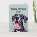 Search for great dane birthday cards Animal