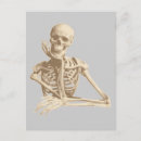 Search for skeletons postcards Bones