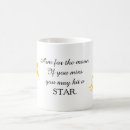 Search for shoot for the stars mugs Quote