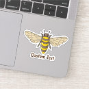 Search for pollinators stickers Honeybee