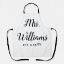 Search for estes aprons For her