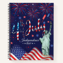 Search for fireworks notebooks 4th of july