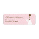 Search for silhouette wedding return address labels Bridal