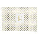 Search for gold dots pillowcases Pattern