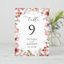 Search for eucalyptus table cards Watercolor floral