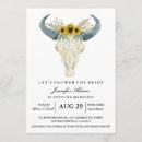 Search for rodeo bridal shower invitations Boho