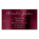 Search for stainless steel business cards Consultant