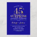 Search for 45th wedding anniversary invitations Glitter