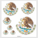 Search for mexico coat of arms stickers Eagle