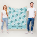 Search for moroccan quatrefoil pattern blankets Lattice
