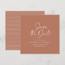 Search for terracotta save the dates Modern