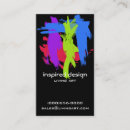 Search for acrylic painting business cards Purple