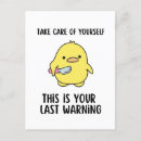 Search for funny chick postcards Bird