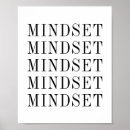 Search for mindset posters Typography