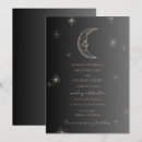 Search for mystical wedding invitations Black