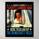Search for garbage truck posters President