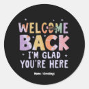 Search for welcome back to school stickers Teacher