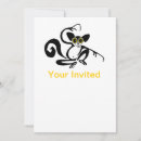 Search for animal graphics invitations Monkey