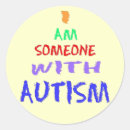 Search for autism puzzle ribbon stickers Support