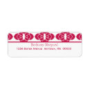 Search for art deco damask return address labels Elegant