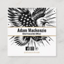 Search for american eagle business cards Professional