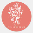 Search for most wonderful time stickers Calligraphy