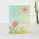 Search for robin bird birthday cards Happy