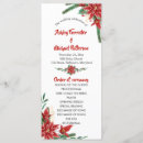 Search for christmas party programs Poinsettia