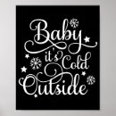 Search for its cold outside baby posters Blue