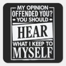 Search for opinionated stickers Funny