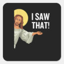Search for funny christian stickers Jesus