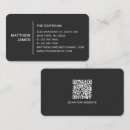Search for matte black business cards Elegant