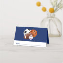 Search for baseball place cards Blue