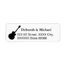 Search for rock and roll return address labels Instruments