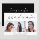 Search for 3 photo graduation invitations Stylish