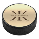 Search for gold hockey pucks Elegant