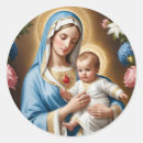Search for holy mary stickers Religious