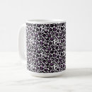 Search for purple leopard print mugs Black