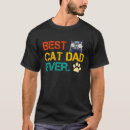 Search for best cat dad ever tshirts Sarcastic