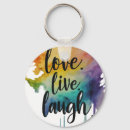 Search for laugh round key rings Inspirational