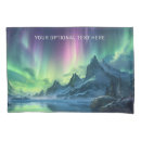 Search for aurora borealis pillowcases Northern lights