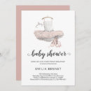 Search for ballet baby shower invitations Pink