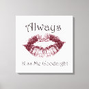 Search for kiss canvas prints Lips